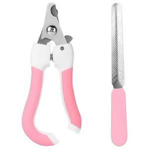 In Stock High Quality Pet Nail Claw Cutter Stainless Steel Grooming Scissors Pet Nail Grinder <b>Trimmer</b> Dog Cats Nail Clipper - Product Image 1