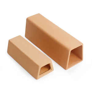 Accessoires d'aquarium en céramique Tube de réservoir rectangulaire Élevage de crevettes en terre cuite et grotte d'aquarium de dissimulation de poissons - Product Image 6