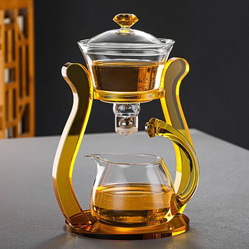 350ml Automatic Glass Tea Maker Household and Office Reception Kung Fu ...