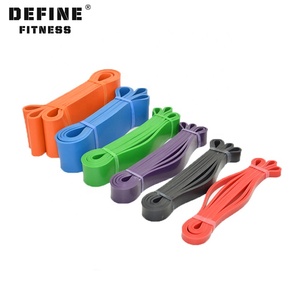 Define Venta caliente 3PCs Bandas de ejercicio portátiles Bucles de resistencia de goma de uso múltiple Heavy Duty Pull up Fitness Powerbands - Product Image 3