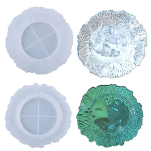 Multi-design Jewelry Tray <strong>Resin</strong> Mold Silicone Plate Dish <strong>Epoxy</strong> <strong>Resin</strong> Mold Irregular Fruit Tray Silicone <strong>Epoxy</strong> Casting <strong>Mould</strong> - Product Image 2