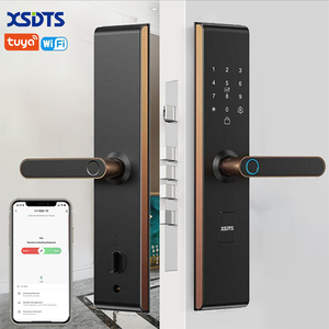 Xsdts Z16 tuya <span class=keywords><strong>Wifi</strong></span> khóa thông minh với dấu vân tay mật khẩu thẻ IC và kiểm soát ứng dụng-nhiều tùy chọn mở khóa - Product Image 1
