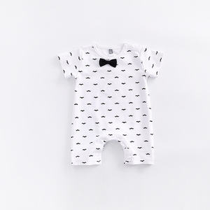 เสื้อผ้าเด็กขายส่ง ผ้าฝ้ายออร์แกนิค ชุดเด็กอ่อน ชุดรอมเปอร์ระบาย - Product Image 4