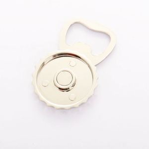 Customized Zinc Alloy Metal Bottle Opener Keychain with Custom Logo Shape Casting Technique <b>Key</b> Ring - Product Image 2