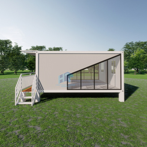 Contenedor Expandible Pared de Cristal Moderna Estudio Balcón <span class=keywords><strong>Casa</strong></span> Blanca Villa Casas Prefabricadas - Product Image 1