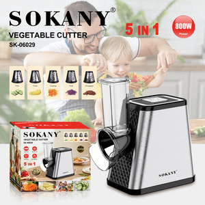 Procesador de alimentos de propósito multifuncional, cortador de verduras eléctrico, trituradora, <span class=keywords><strong>rallador</strong></span> para patata, <span class=keywords><strong>zanahoria</strong></span>, Papay verde - Product Image 3