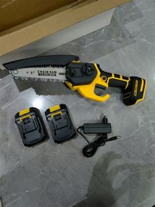 Mini Motosierra Eléctrica Portátil de Litio de 6 Pulgadas, 21V, Recargable, Inalámbrica, para Podar Árboles y Cortar Madera - Product Image 5