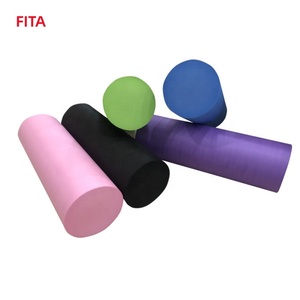 30*15 ซม.OEM โลโก้ที่กําหนดเองการพิมพ์กีฬาโยคะออกกําลังกายนวดตัวนุ่มรอบ Eva Smooth นุ่มติดโฟมลูกกลิ้ง - Product Image 2