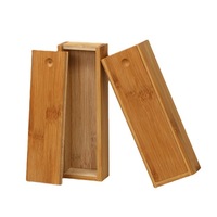 Boîte en Bambou Personnalisable en Gros, Emballage Cadeau et Rangement en Bois Massif, Boîte en Bois Fait Main, Boîtes Personnalisées avec Logo