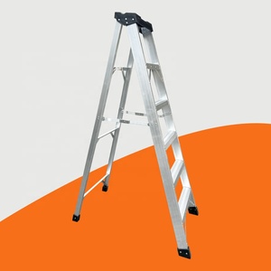 Prix bon marché pour la décoration utiliser Escalera simple face pliable en <span class=keywords><strong>aluminium</strong></span> <span class=keywords><strong>escabeau</strong></span> - Product Image 6