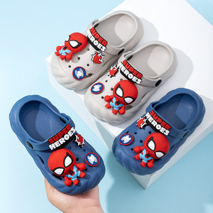 Chaussons d'été pour enfants en forme de <span class=keywords><strong>Spiderman</strong></span>, authentiques Dishi/Nihon, en tissu non EVA, pour garçons et enfants - Product Image 4