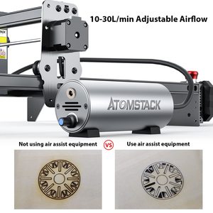 Máquina de grabado láser Atomstack A10 S10 X7 Pro, pantalla táctil de 50W, compresor de asistencia de aire de 30 L/min, grabador láser CNC, marca fuera de línea - Product Image 2