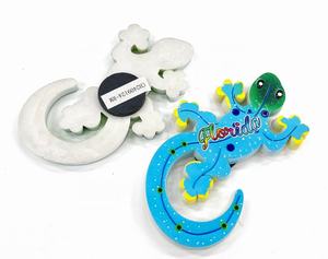 Imán de Resina 3D Personalizado de Fábrica <span class=keywords><strong>para</strong></span> Refrigerador, con Diseño de Lagarto, Tortuga, Pez, Playa, Animales Marinos, Recuerdo Turístico, <span class=keywords><strong>para</strong></span> Regalo - Product Image 1