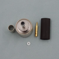 Câble LMR240 personnalisé, antenne IP67, fil électrique étanche, connecteur coaxial RF de type N mâle à sertir