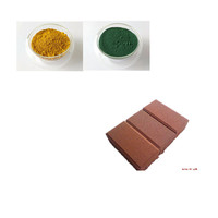 Beton Pencampuran Pigmen Merah Warna Kuning Ferric Oxide Bubuk