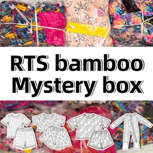 DH OEM Enfants Bambou Zippy Boîte Mystère Bébé Fermeture Éclair Barboteuse Bundle Styles Aléatoires Prêt à Expédier Logo Personnalisé - Product Image 1