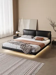 Design di lusso Queen Size telaio letto con stoccaggio moderno colore personalizzato fabbrica all'ingrosso mobili per la casa imbottiti letto