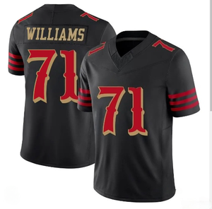 Nueva camiseta de los San <span class=keywords><strong>Francisco</strong></span> 49 para hombre 13 #   Purdy 54 #   Warner 23 #   McCaffrey85 #   Jersey de Fútbol Americano Kittle VP 97 Bosa - Product Image 2