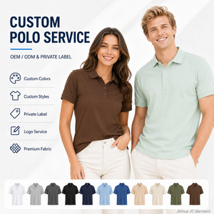 Chemise de golf à manches courtes tricotée sur mesure pour hommes et femmes, couleur unie, respirante, en coton, décontractée, service OEM ODM, étiquette privée - Product Image 1