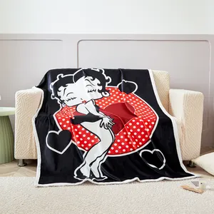 Yaz bulanık özel battaniye kişiselleştirilmiş pazen battaniye piknik atmak battaniye ev dekor için