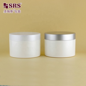 Chất lượng cao tùy chỉnh trang trí 300ml đơn tường PP nhựa <span class=keywords><strong>Jar</strong></span> Trắng - Product Image 2