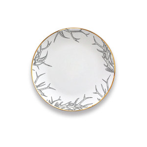 Vajilla de porcelana de Navidad personalizada, platos de cena de porcelana de hueso fino de China, juego de platos de cena de cerámica, <span class=keywords><strong>2022</strong></span> - Product Image 3