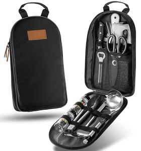 13Piece Trại Bếp Đồ Dùng Tổ Chức Du Lịch Set Xách Tay BBQ Cắm Trại Đồ Dùng Nấu Ăn Du Lịch <span class=keywords><strong>Kit</strong></span> - Product Image 1
