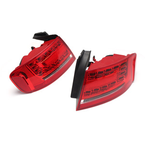 Audi A4B8 ABS <b>LED</b> Tail <b>Lights</b> 8K5945093K New <b>Red</b> Replacement for 2009-2012 Models - Product Image 2