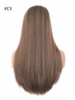 Perruques Lace Front Glueless de Luxe en Cheveux Vierges Européens de Haute Qualité, 22 Pouces (55 cm) de Long, Transparentes, Double Drawn, pour Femmes