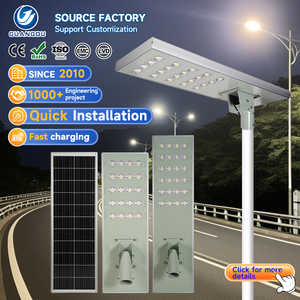 High Lumen Outdoor Road <b>Lamp</b> Waterproof Ip65 Die-cast Aluminum 500w 800w Integrated All in One Led Solar Street Light - Product Image 1