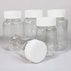 Botella de plástico para tableta de PET de 135ml de color personalizado con tapa a prueba de niños de color personalizado - Product Image 4