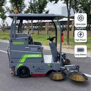 Camion balayeuse automatique des ordures, balayeuse électrique pour routes urbaines, transport spécial industriel - Product Image 1