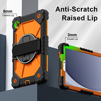 Offre Spéciale robuste antichoc bandoulière béquille étui pour tablette housse pour samsung A11 8.7 pouces A9 Plus A7 Lite S9 ultra