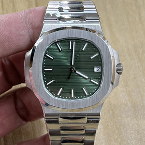 Montre automatique de luxe pour homme, complexe, multifonction, sertie de diamants - Product Image 4