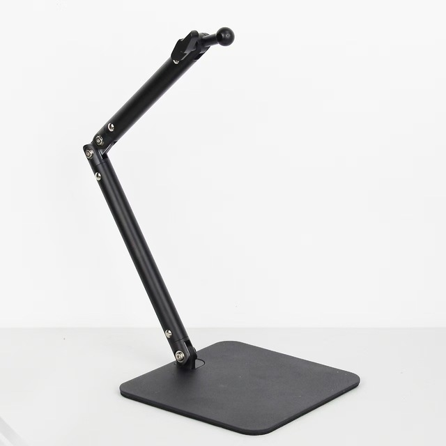 Adjustable Gold Multi-Function iPad Tablet Holder Selfie Phone Stand Smart Tracking for Desktop Live Broadcast Cross-Border