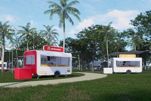 Nuovissimo Design 2026: Food Truck Mobile, Bar, Carretto Gelati, Carretto Caramelle, Caffè, Bevande, Rimorchio Alimentare, Furgone Alimentare per Attività Commerciali Mobili - Product Image 2