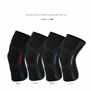 Bantalan lutut olahraga Neoprene, pelindung lutut kualitas tinggi untuk meringankan nyeri sendi dan kompresi untuk angkat beban - Product Image 1