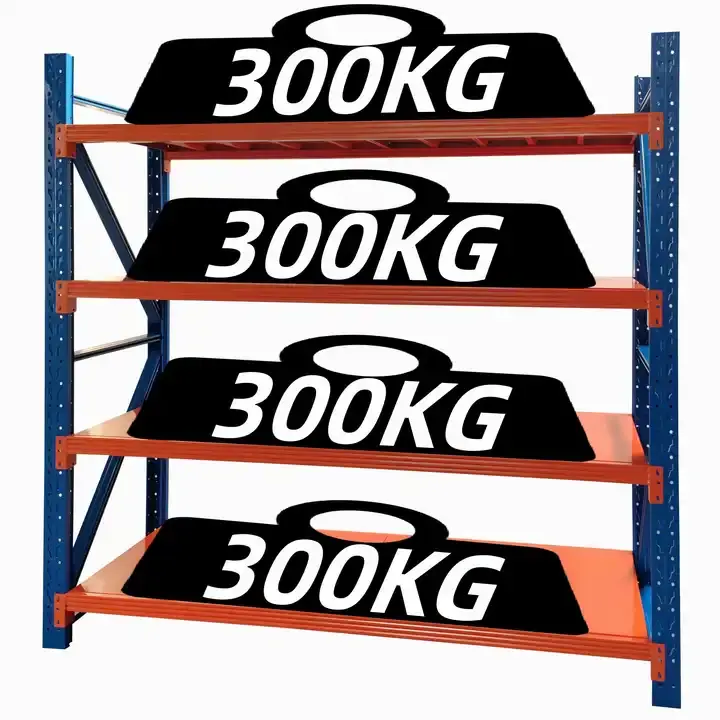 300Kg per Layer 2000L*600D*2000Hmm Metal Shelving Stacking Racks & Shelves for Warehouse shop shelves