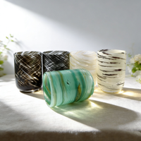 Support de bougie chauffe-plat rond durable et recyclable à faible MOQ pour décoration de table de Noël, de fête ou de mariage