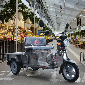 รถสามล้อไฟฟ้า1ม. มอเตอร์60V จอแสดงผล LCD ได้รับการรับรอง EEC รถสามล้อโดยสารสามล้อ - Product Image 1