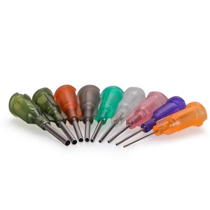 Te 14g-34g nhựa ngồi thép không gỉ pha chế kim Vít ren ống tiêm tip kim tip 1/2 inch 13mm - Product Image 3