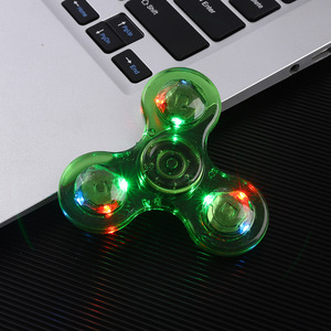 Glow in Dark <strong>Light</strong> <strong>Fidget</strong> Finger <strong>Spinner</strong> Stress Relief Toys Led <strong>Light</strong> up <strong>Fidget</strong> <strong>Spinner</strong> - Product Image 5