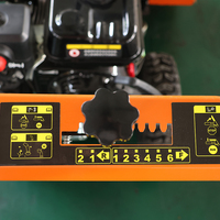 Souffleuse à neige et déneigeuse autoportée à transmission intégrale Loncin 15HP 420cc pour parcs industriels et routes