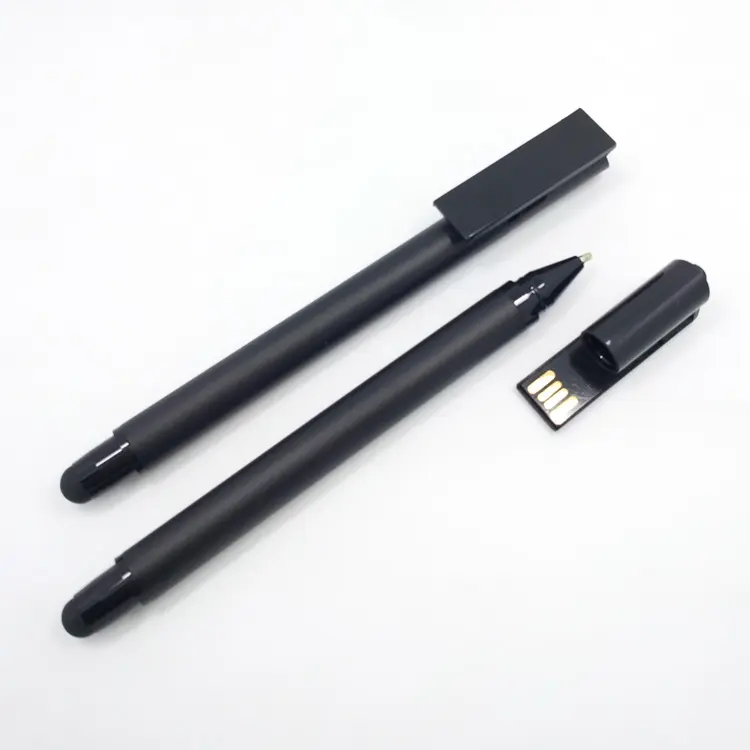 यूएसबी फ्लैश ड्राइव यू डिस्क + मोबाइल फोन धारक + हस्ताक्षर पेन