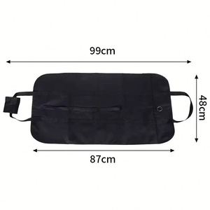 Sac de transport pour bois de chauffage robuste et imperméable avec poignées, grand sac de rangement pour bûches pour cheminée - Product Image 3