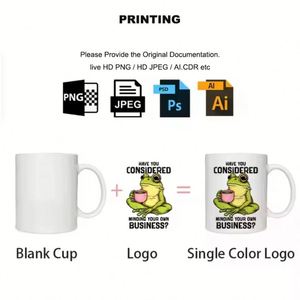 Tasse magique à changement de couleur de 11 oz pour impression par sublimation et transfert thermique - Product Image 3