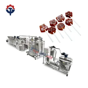 Niveau de sécurité alimentaire Efficacité optimale Machine de fabrication de sucette glacée Ligne de production de sucette de jus