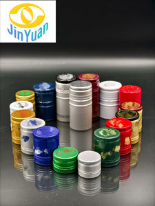 Entrega rápida Muestras personalizadas/Tapas de aluminio ODM Colores mezclados Tamaños Whisky Tequila Brandy <span class=keywords><strong>Vodka</strong></span> Caps - Product Image 4