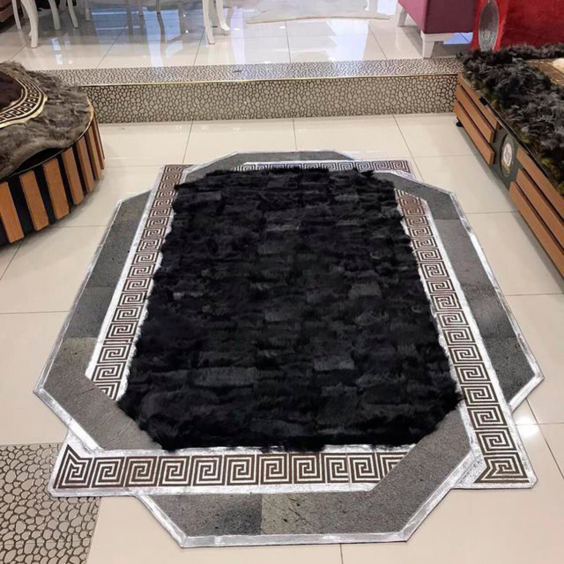 argent et noir