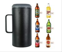 Mug isotherme extra large en acier inoxydable de 40 oz, double paroi sous vide, avec poignée, pour fêtes – Le plus apprécié